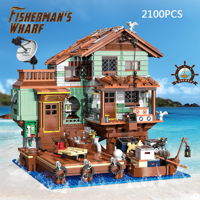 Lego Set City - Mini Blocs de Construction Paysage Urbain