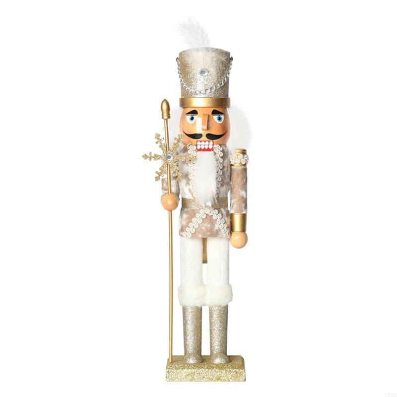 Nutcracker Figurine - L9NB Ornement bureau Noisette en bois