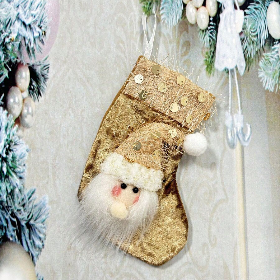 3 pièces de décorations de Noë - Christmas Stocking Hanging avis et prix