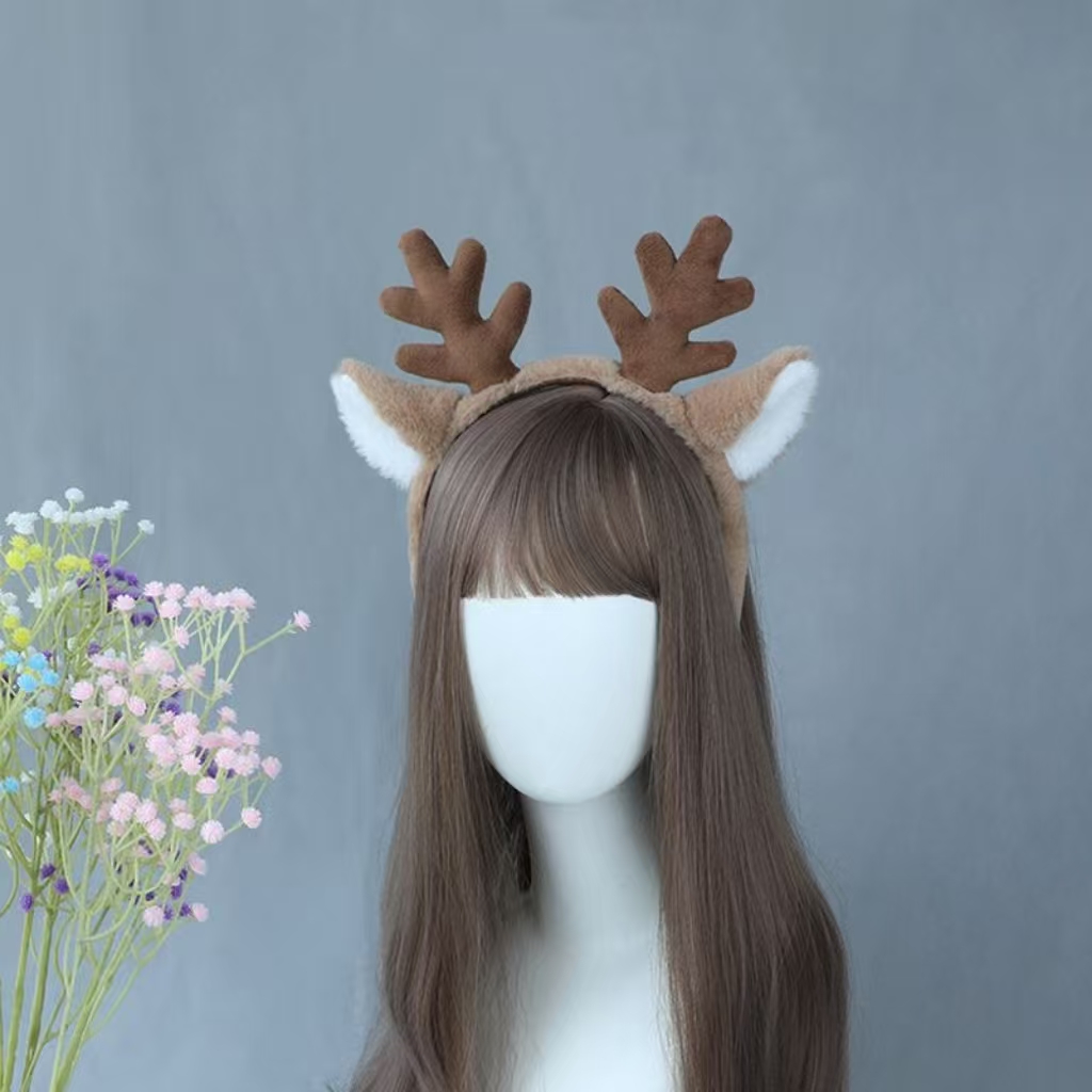 Serre-tête de Noël Flocon de N - Reindeer Antlers Headband avis et prix
